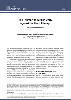 Perspective: The Triumph of Turkish Unity against the Coup Attempt